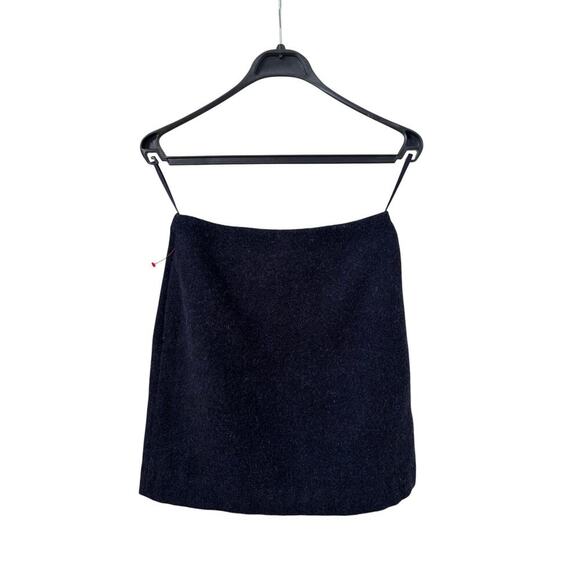 Uniqlo Dresses & Skirts - UNIQLO Black Wool Skirt Women Size 0 Minimalist Classic Elegant Style